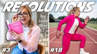 Thumbnail: 24 NEW YEARS RESOLUTIONS IN 24 HOURS!