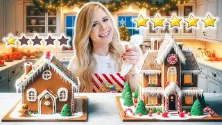 Thumbnail: I ORDERED A 1 VS 5 STAR GINGERBREAD HOUSE!