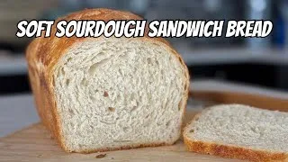 Thumbnail: Soft Sourdough Sandwich Bread Recipe (step by Step)