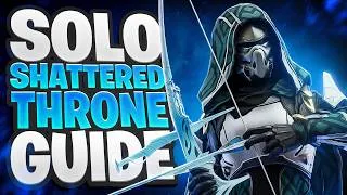 Thumbnail: How ANYONE Can Solo Flawless Shattered Throne (Hunter Guide)