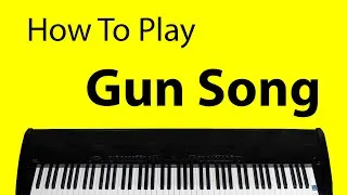 Thumbnail: How To Play: Gun Song by The Lumineers (Piano Tutorial)