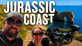 Thumbnail: Riding our Honda CB500F & Honda VFR1200 Crosstourer Along The Jurassic Coast!