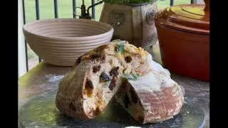 Thumbnail: 🧀 Cheddar, Sun-Dried Tomato & Basil Sourdough Bread Recipe🌿
