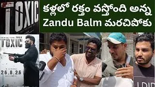 Thumbnail: Toxic Movie Public Talk | Toxic Review Telugu | Yash | Rukmini Vasanth | Madanapalli Masthi