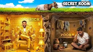 Thumbnail: 🤑 RICH vs POOR 😭SECRET Room Hunting Challenge | Mad Brothers
