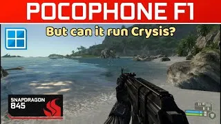 Thumbnail: CRYSIS Running on Android🔥 SNAPDRAGON 845  Winlator Best Settings + Performance Fix