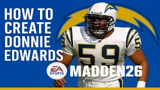 Thumbnail: How To Create Donnie Edwards Madden NFL 26