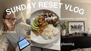 Thumbnail: VLOG: sunday reset, apartment updates, Quince haul, book recs | maddie cidlik