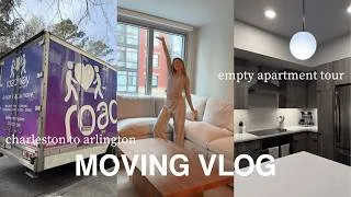 Thumbnail: MOVING VLOG: CHS to DMV, empty apartment tour, unpacking & organizing | maddie cidlik
