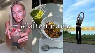 Thumbnail: What I Eat In A Day As A Pilates Instructor | days in my life vlog