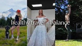 Thumbnail: ROAD TRIP & WEDDING DRESS SHOPPING! | staying healthy while traveling