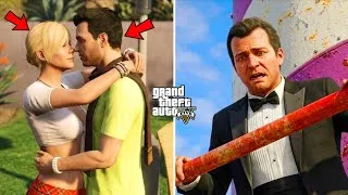 Thumbnail: GTA 5 - Michael Caught Tracey & Her Boyfriend! (Secret Mission)