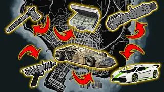Thumbnail: GTA 5 - All New 2025 Secret Money, Rare Cars & Weapon Locations! (Story mode)