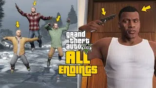 Thumbnail: GTA 5 - All 5 Endings! (A,B,C, Secret & BETA)