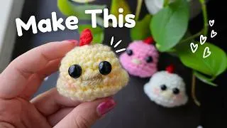 Thumbnail: How to Crochet a Baby Chicken for Beginners | Quick Project