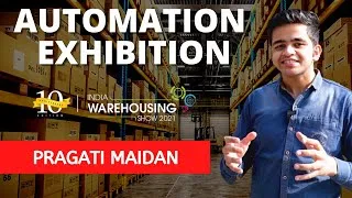 Thumbnail: Industrial Automation Exhibition At Pragati Maidan - India Warehousing Show  2021 Vlog