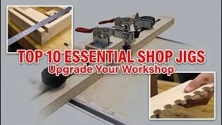 Thumbnail: 10 Genius Woodworking Jigs & Shop Hacks You Need To See
