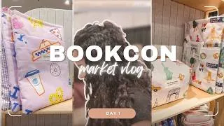Thumbnail: Our First Day at BookCon 2026 | Selling Our Handmade Bookish Accessories