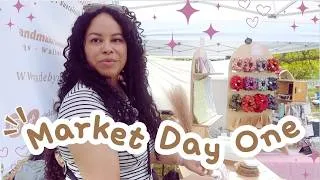 Thumbnail: Craft Market Day One 🍂 | Handmade Accessories Small Business Vlog