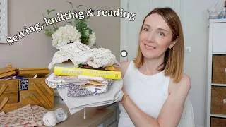 Thumbnail: Let's catch up | Everything I've been sewing, knitting and reading lately | Finished makes and WIPs
