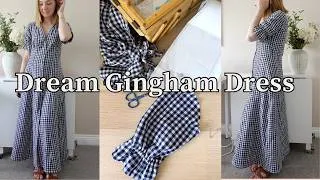 Thumbnail: Sewing my dream gingham summer dress | To sleeve or not to sleeve | Sew with me