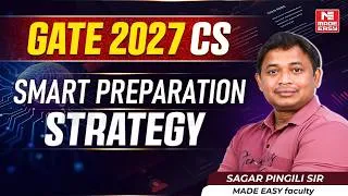 Thumbnail: GATE CS 2027 | Stop Forgetting What You Studied! | Smart Strategy by Sagar Pingili Sir!