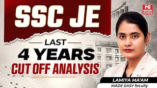Thumbnail: SSC JE 2026 | How Many Marks Are Enough? | Cut Off Analysis 2022–2025!