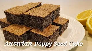 Thumbnail: Austrian Poppy Seed Cake - Soft & Delicious!!