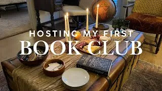 Thumbnail: Hosting My First Book Club Vlog | Cozy Setup, Snacks & Bookish Vibes