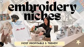 Thumbnail: Top Embroidery Ideas That Actually Make Money | Embroidery Business Tips & Ideas