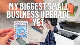 Thumbnail: My Small Business Got a HUGE Upgrade | DTF Machine Unboxing