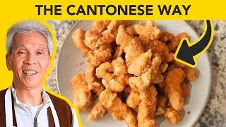 Thumbnail: 😊 My Dad's ADDICTIVE Popcorn Chicken! (椒鹽鷄柳)