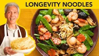 Thumbnail: 🧧Dad's LONGEVITY NOODLES and our NEW HOUSE! (三鮮伊面)