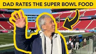 Thumbnail: 😊 My parents rate all the food at SUPER BOWL LX!