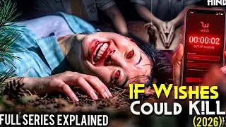 Thumbnail: If Wishes Could Kill (2026) Explained In Hindi | Netflix Korean Horror Series Full Story 🔥