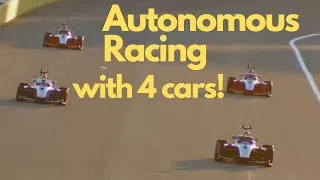 Thumbnail: Four AI Racecars Battled for Victory — Watch the Photo Finish
