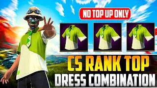 Thumbnail: FREE FIRE CS RANK TOP FREE DRESS COMBINATION 🤯 ✨ || NO TOP UP DRESS COMBINATION || MAD HYPER GAMING