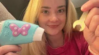 Thumbnail: ASMR Spa Night Roleplay! Fixing You, Doing Your Hair & Skincare, Random Sounds (Lofi)