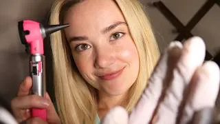 Thumbnail: ASMR OTOSCOPE EXAM Nurse Roleplay! Ear Sounds, Gloves, Cleaning
