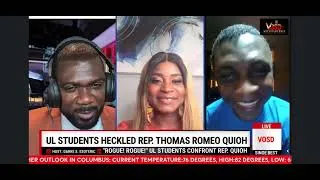 Thumbnail: UL Students Chased Rep. Thomas Romeo Quioh from the University Campus 