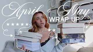 Thumbnail: spring reading wrap up (new 6 ★'s,  re-reads, disappointments) ⭐️🌱🌷