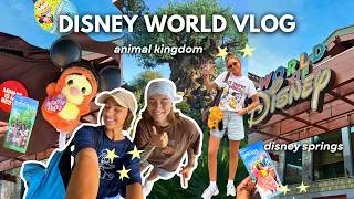 Thumbnail: DISNEY WORLD VLOG!✨🐭 Animal Kingdom, Disney Springs, Safari, Pandora, World of Disney, Mystery Boxes