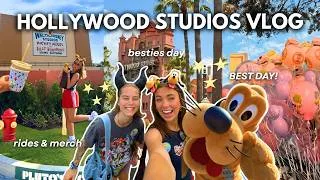 Thumbnail: HOLLYWOOD STUDIOS VLOG🐭✨ Disney World Vlog, Besties Day in WDW, New Rockin' Rollercoaster, Fantasmic