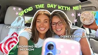 Thumbnail: DAY WITH ME! ❤️⭐️  Disney trip plans, shopping with my mom, everyday makeup routine, running errands
