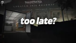 Thumbnail: IS PHASMOPHOBIA SAVED?? - REVIEWING THE BRAND NEW 2026 ROADMAP