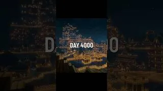 Thumbnail: DAY 4000- My Biggest Minecraft Build Yet