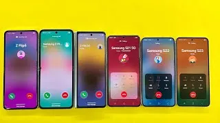 Thumbnail: SAMSUNG Incoming + Outgoing Call | Z Flip 3 + Z Flip 5 + Z Fold 3 + Galaxy S21, Galaxy S22, S23 