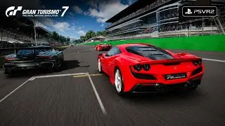Thumbnail: Ferrari F8 at Monza in PSVR2 Feels Like Real Life | Gran Turismo 7 PSVR2