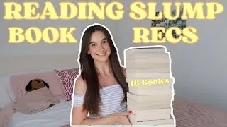 Thumbnail: BOOK RECS FOR WHEN YOU'RE IN A SLUMP 🫠