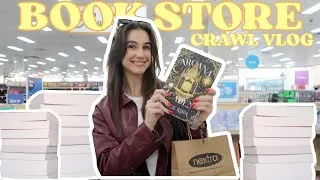 Thumbnail: BOOK STORE CRAWL 🕯️🧸🐝 book shopping vlog with friends